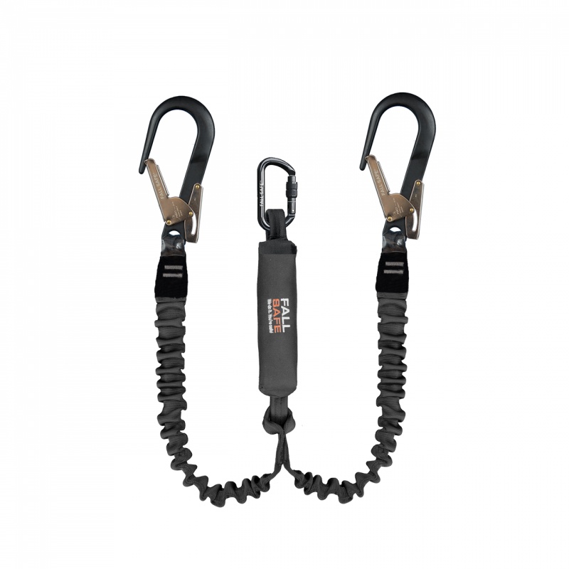FS 505-AB-1,5m - Stretx - Double Lanyard With Energy Asorber